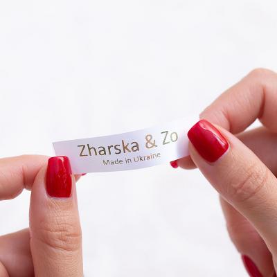 Tkanevaya Etiketka Vshivnaya Birka Imennaya Razmernik 64